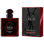 Yves Saint Laurent Black Opium perfume bottle and packaging on a white background