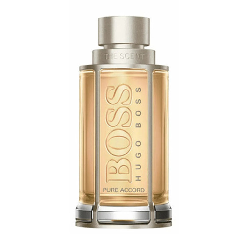 Bottle of Boss The scent Pure Accord Eau de Toilette by Hugo Boss