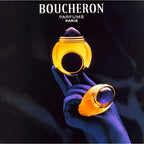 Woman wearing Boucheron Eau de Toilette in an elegant, classic setting