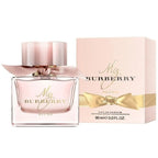 Burberry My Blush perfume bottle and packaging on a white background