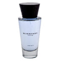 Burberry Touch perfume bottle with black cap on a white background