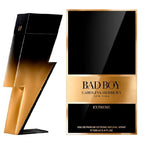 Carolina Herrera Bad Boy Extreme perfume packaging on a white background
