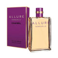 Chanel Allure Sensuelle perfume bottle and packaging on a white background