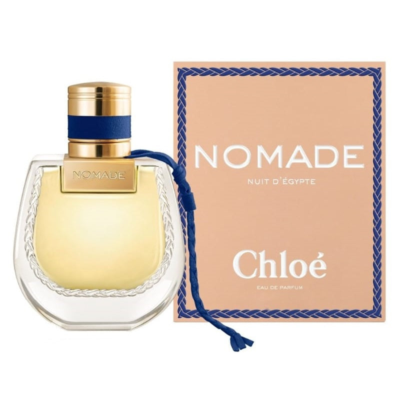 Chloe Nomade perfume bottle and packaging on a white background