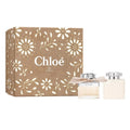 Chloe perfume set with packaging on a white background
