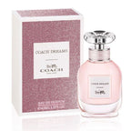 Box and Bottle Image: Coach Dreams 40ml Eau de Parfum by Coach – shimmering box and bottle pairing that reflects radiance, daytime charm and modern femininity.