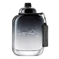 Coach men's cologne bottle with logo on a white background
