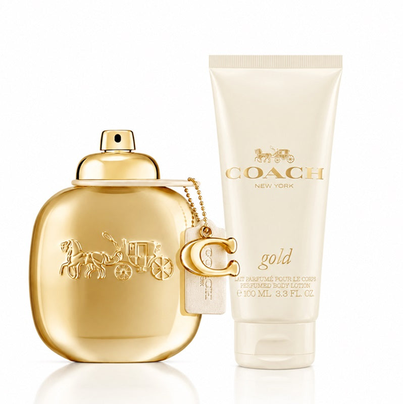 Coach Gold Parfum 90ml - 3pc Gift Set