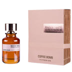 Maison Tahite Coffee Bomb perfume bottle and packaging on a white background