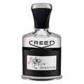 Creed Aventus perfume bottle on a white background
