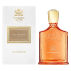 Creed Delphinus perfume bottle and packaging on a white background