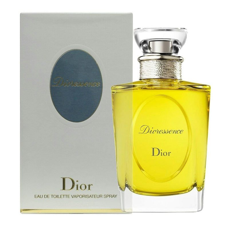 Dior Diressence perfume bottle and packaging on a white background