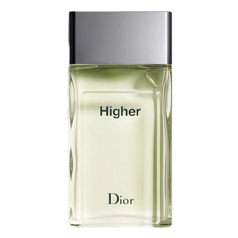 Dior Higher perfume bottle on a white background
