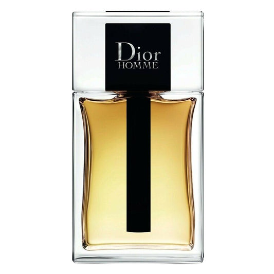 Dior Homme perfume bottle on a white background