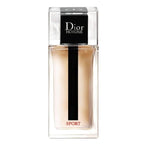 Dior Homme Sport perfume bottle on a white background