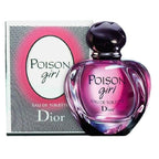 Dior Poison Girl perfume bottle and packaging on a white background
