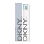 DKNY Men's perfume bottle and packaging on a white background