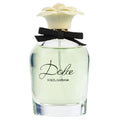Dolce & Gabbana perfume bottle with floral design on a white background