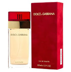 Dolce & Gabbana Eau de Toilette bottle and packaging on a white background