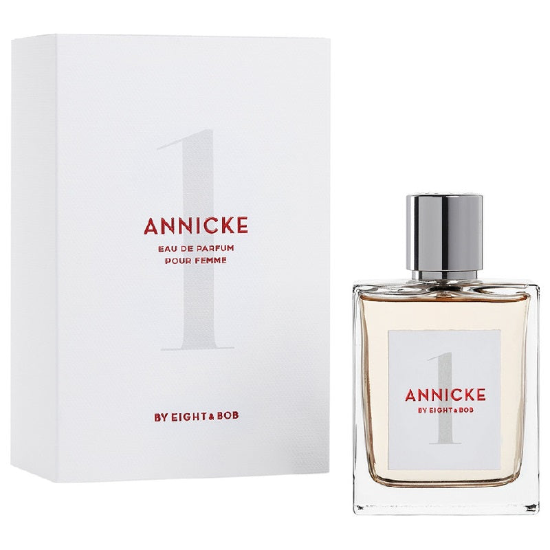 Annicke perfume bottle and packaging on a white background