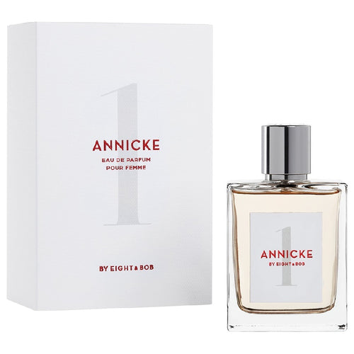 Annicke perfume bottle and packaging on a white background