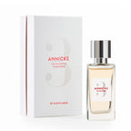 Annicke perfume bottle and packaging on a white background