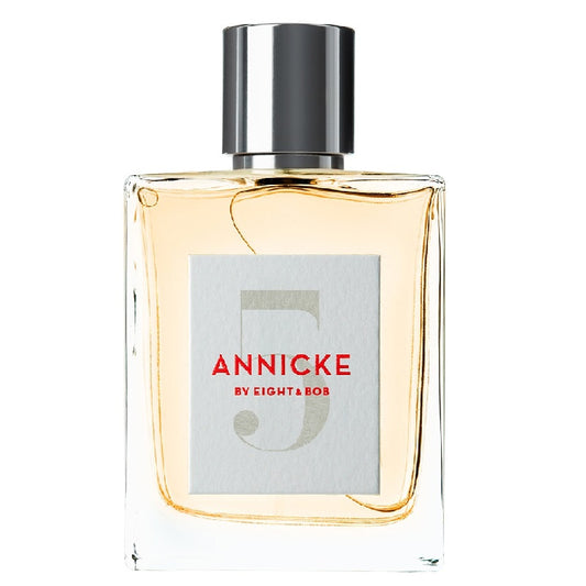 Perfume bottle labeled 'Annicke' by Eight & Bob on a white background