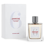 Annicke perfume bottle and packaging on a white background