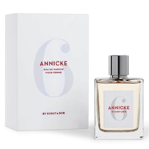Annicke perfume bottle and packaging on a white background