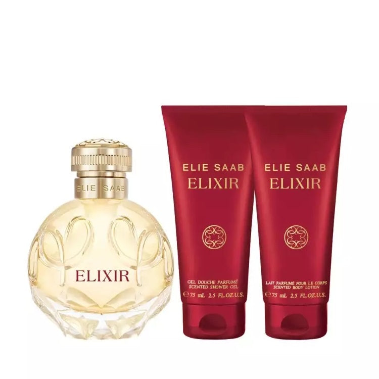 Le Parfum Elixir 100ml (3pc-Gift-Set) Eau de Parfum by Elie Saab