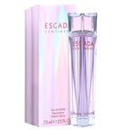 Escada Sentiment perfume bottle and packaging on a white background