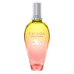 Escada Brisa Cubana perfume bottle with gradient design on a white background