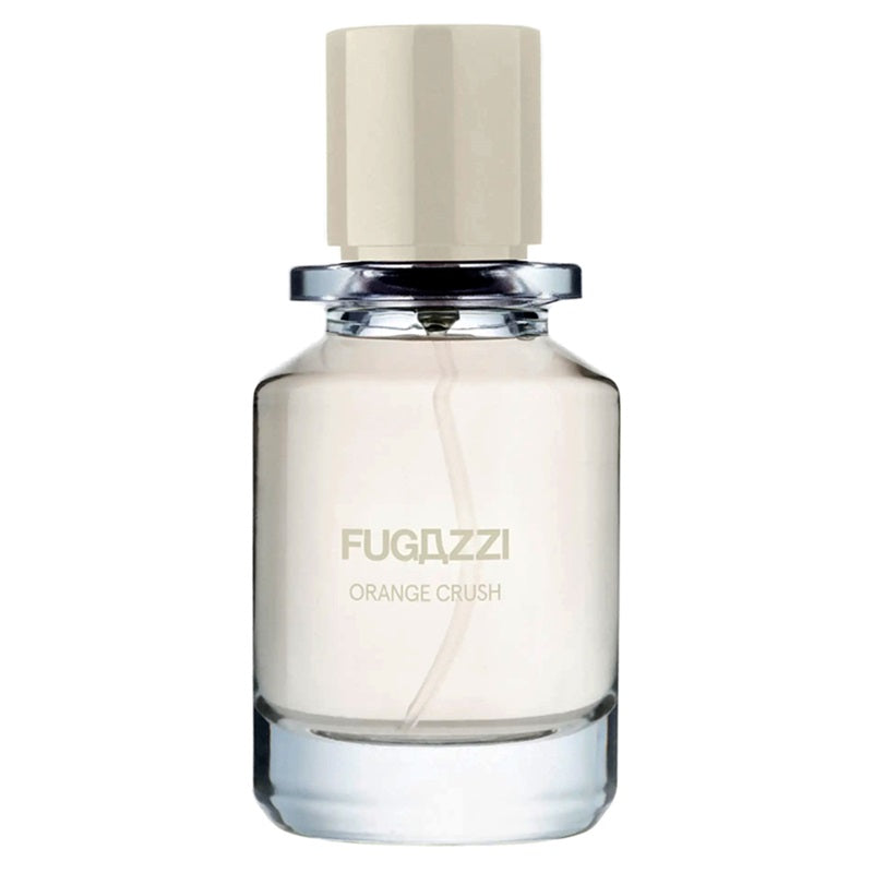 Fugazzi Orange Crush Eau de Parfum 100ml clear glass bottle with cream cap
