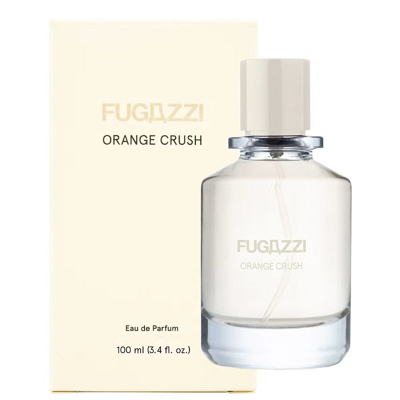 Fugazzi Orange Crush Eau de Parfum 100ml box beside the bottle