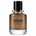 Fugazzi Passionfroudh 100ml Extrait de Parfum smoky-brown glass bottle with black cylindrical cap and black lettering on white.