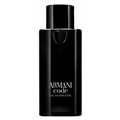 Black Armani Code perfume bottle on a white background
