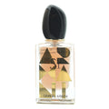 Giorgio Armani perfume bottle with geometric design on a white background