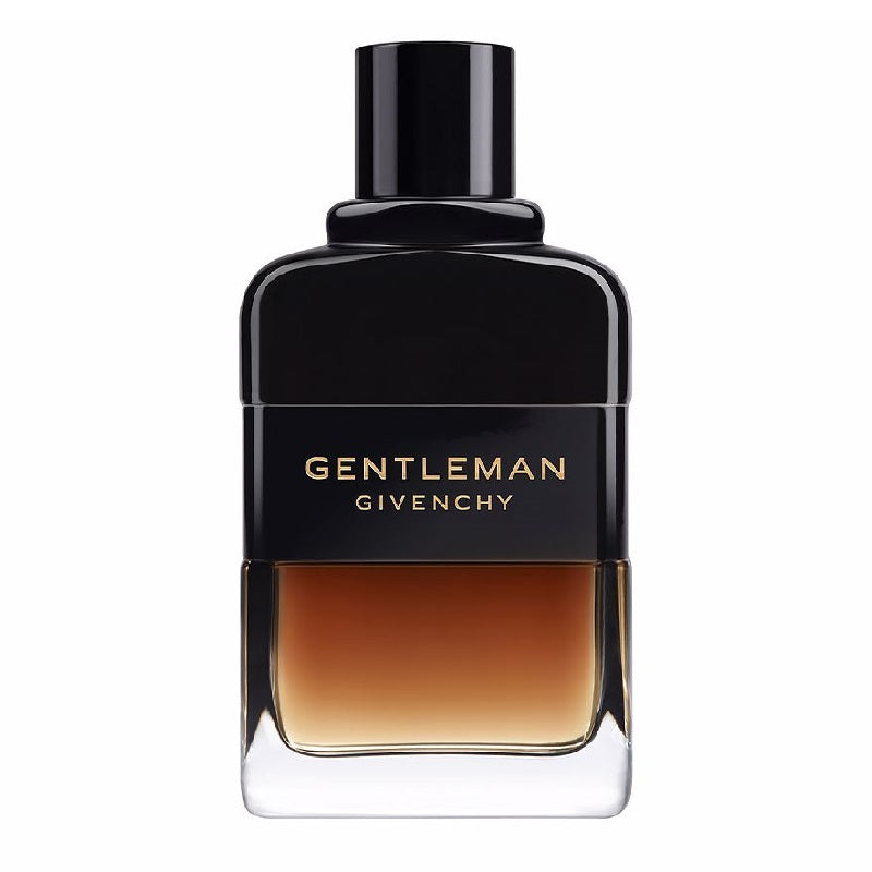 Gentleman Givenchy perfume bottle on a white background