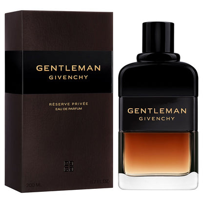 Gentleman-Givenchy perfume bottle and packaging on a white background