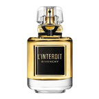 Givenchy L'Interdit perfume bottle on a white background