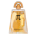 Givenchy perfume bottle with gold cap on a white background