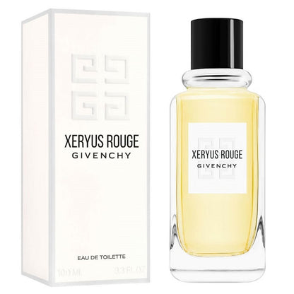 Givenchy Xeryus Rouge perfume bottle and packaging on a white background
