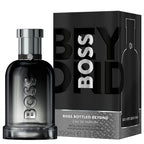 BOSS Bottled Beyond Eau de Parfum bottle and packaging on a white background