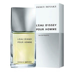 Issey Miyake L'Eau d'Issey Pour Homme 125ml Eau de Toilette bottle and presentation box displayed on a clean white background.