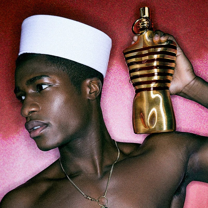 Jean Paul Gaultier Le Male Elixir Eau de Parfum inspired by confidence, warmth and irresistible masculine charisma.