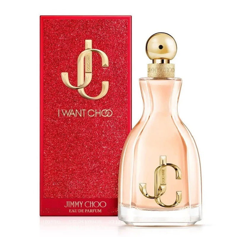 Jimmy Choo perfume bottle and packaging on a white background
