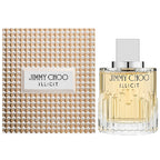 Perfume bottle and packaging on a white background