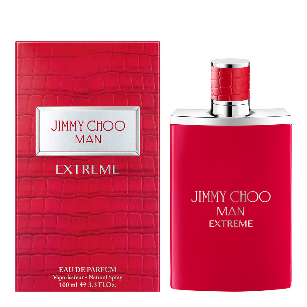 Jimmy Choo Man Extreme perfume bottle and packaging on a white background