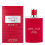 Jimmy Choo Man Extreme perfume bottle and packaging on a white background