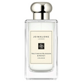 Jo Malone London Nectarine Blossom & Honey Cologne in a clear glass bottle with a silver cap and cream-colored label.